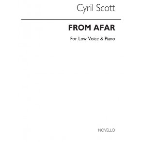 Cyril Scott: From Afar (D'outremer)-low Voice/Piano (Key-c)