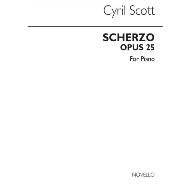 Cyril Scott: Scherzo Op25 Piano