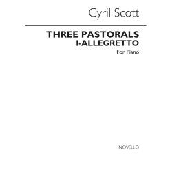 Cyril Scott: Three Pastorals (Movement No.1-allegretto) Piano