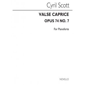 Cyril Scott: Valse Caprice Op74 No.7 Piano