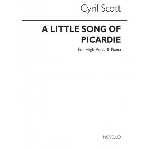 Cyril Scott: A Little Song Of Picardie-high Voice/Piano (Key-e)
