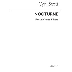 Cyril Scott: Nocturne-low Voice/Piano (Key-a Flat)