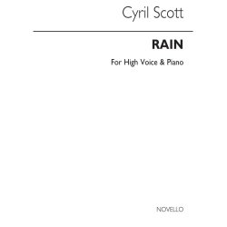 Cyril Scott: Rain-high Voice/Piano
