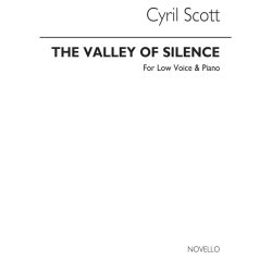 Cyril Scott: The Valley Of Silence Op72 No.4-low Voice/Piano (Key-c)