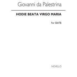 Palestrina Hodie Beata Virgo Maria Ssatb/Pf (For Rehearsal Only)_