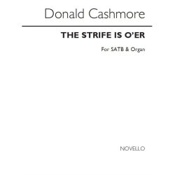 Donald Cashmore: Strife Is O'er (SATB)