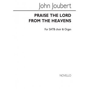Joubert: Praise The Lord From The Heaven forSATB Chorus and Organ