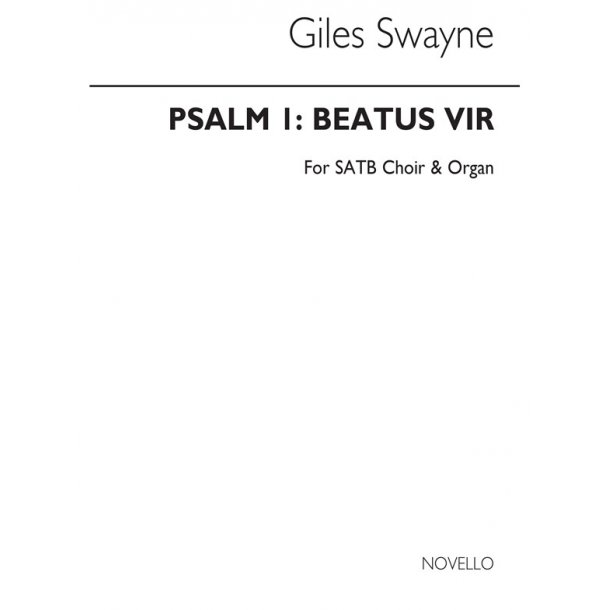 Swayne: Psalm 1 Beatus Vir Choral Leaflet