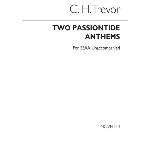 Gounod Two Passiontide Anthems O Salutaris Hostia/For Our Offence Ssaa