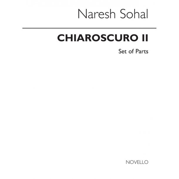 Sohal: Chiaroscuro II String Quartet (Parts)