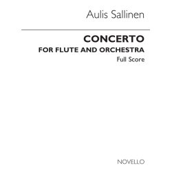 Sallinen: Concerto For Flute &amp; Orchestra Op.70 (Full Score)