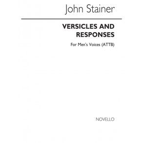 John Stainer: Versicles And Responses (Men's Voices)