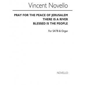 Vincent Novello: Three Short Anthems Satb/Organ