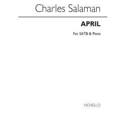 Charles Salaman: April Satb/Piano