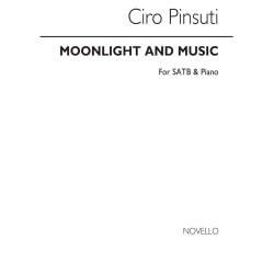 Ciro Pinsuti: Moonlight And Music Satb/Piano