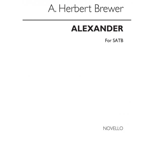 Brewer Alexander Satb
