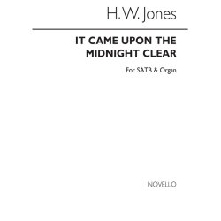 Jones, H.W It Came Upon The Midnight Clear Satb/Org