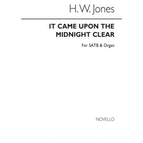 Jones, H.W It Came Upon The Midnight Clear Satb/Org