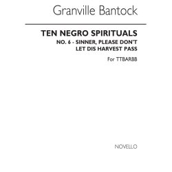 Bantock, G NO.6 Sinner Please TTBARBB