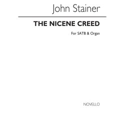 John Stainer: The Nicene Creed Satb/Organ