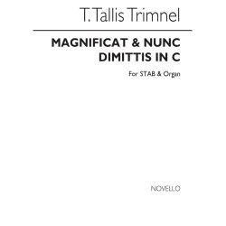 T.T. Trimnell: Magnificat And Nunc Dimittis In C Satb/Organ