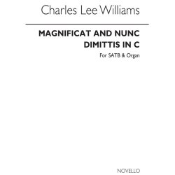 Lee Williams Magnificat And Nunc Dimittis In C Satb/Organ