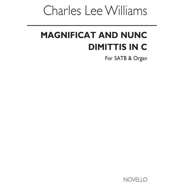 Lee Williams Magnificat And Nunc Dimittis In C Satb/Organ