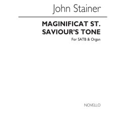 John Stainer: Magnificat (St Saviour`s Tone) Satb/Organ