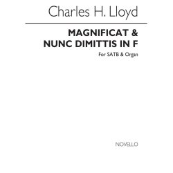 Charles Harford Lloyd: Magnificat And Nunc Dimittis In F Satb/Organ