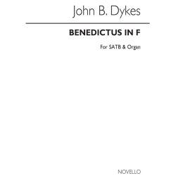 Rev. John Bacchus Dykes: Benedictus In F Satb/Organ