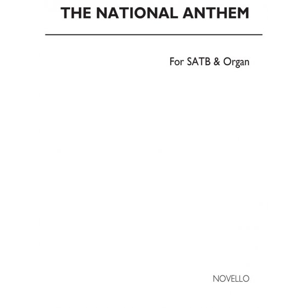 The National Anthem Satb/Organ
