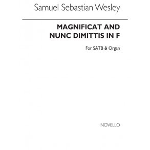 Samuel Sebastian Wesley: Magnificat And Nunc Dimittis In F Satb/Organ