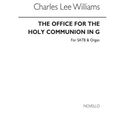Lee Williams The Office For Holy Communion In G Satb/Organ