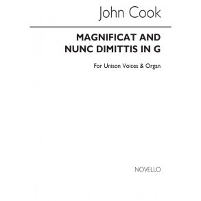 John Cook: Magnificat And Nunc Dimittis In G Unison/Organ