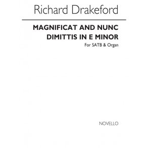 Drakeford: Magnificat And Nunc Dimittis In E Minor for SATB Chorus and Organ