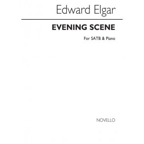 Elgar Evening Scene Satb