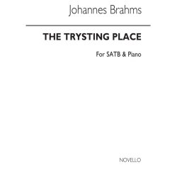 Brahms, J The Trysting Place Satb And Piano Op31 No 3
