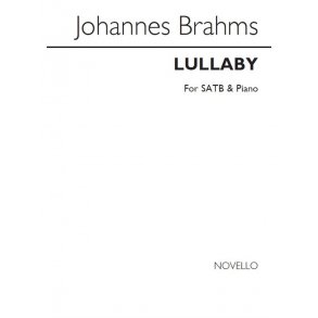 Brahms, J Lullaby Satb And Piano