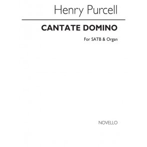 Purcell, H Cantate Domino Satb/Organ