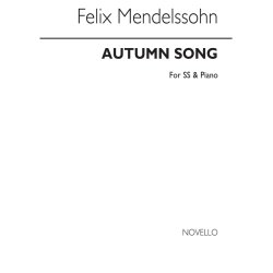 Mendelssohn, F Autumn Song Ss/Piano