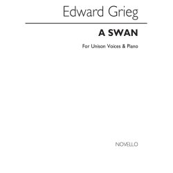 Grieg, E A Swan Unison/Piano