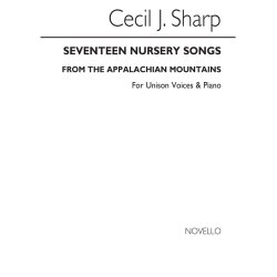 Sharp, C 17 Nursery Songs From The Appalachian Mountains Unison/Pf