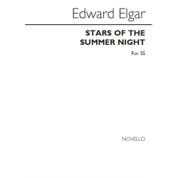 Elgar: Stars Of The Summer Nights for SS Chorus