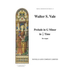 Walter Vale: Prelude In G Minor