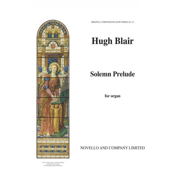 Hugh Blair: Solemn Prelude Organ