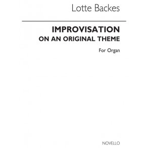 Lotte Backes: Improvisation On An Original Theme Organ