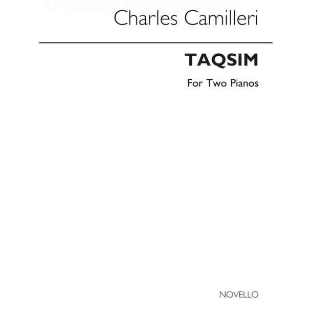 Charles Camilleri: Taqsim For 2 Pianos