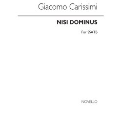 Giacomo Carissimi: Nisi Dominus (SSATB)