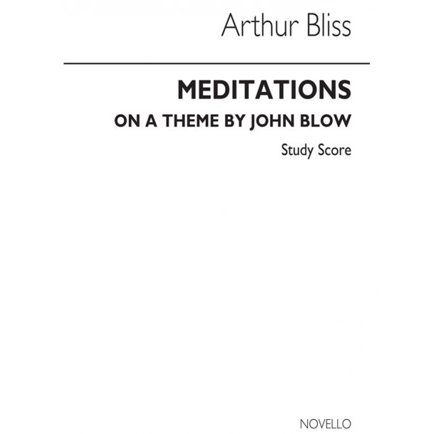Bliss: Meditations On A Theme By Blow