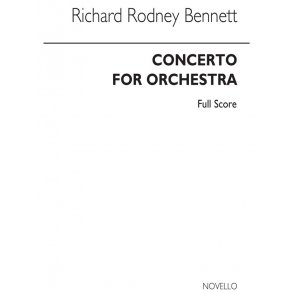 RR Bennett: Concerto For Orchestra (Score)